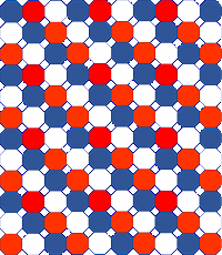 Almost Red, White and Blue Buffer